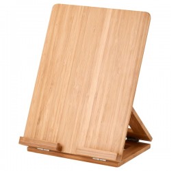Lutrin de table bois - support tablette ou partition - bois 26.5 × 20cm