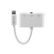 Adaptateur Lightning  - Ecouteur  + Charge