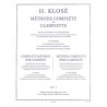 Méthode Complète de Clarinette Vol. 1 - Klosé