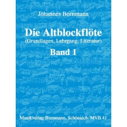 Die Altblockflöte, Band 1 - Bornmann