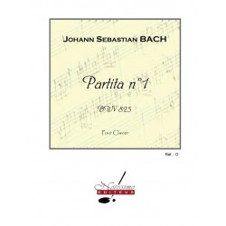Partita N01 Bwv825 Clavier - Bach - Piano