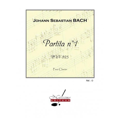 Partita N01 Bwv825 Clavier - Bach - Piano