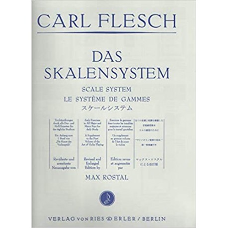 Carl Flesch - Das Skalensystem - violon