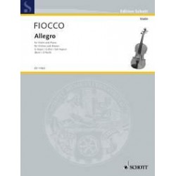 Allegro - Joseph-Hector Fiocco - Violon