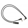 Cable chaine 2x Coudé - Alimentation Guirlande