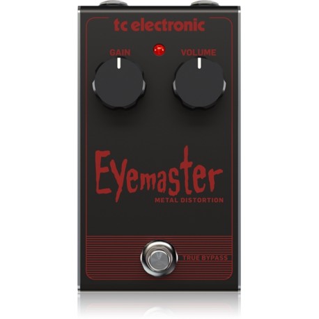 EYEMASTER METAL DISTORTION - tc electronic