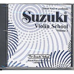 SUZUKI Violin School 3 +  LE CD