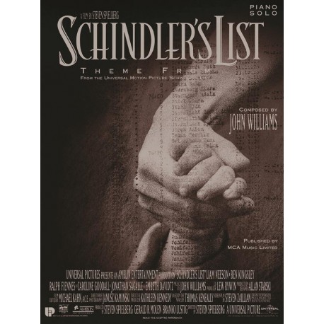 Schindler's List - Thème - Piano