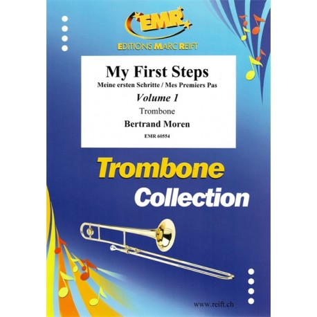 My First Steps Trombone Vol. 1 - méthode Clé de Fa