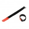 Attache serre-Câble Velcro 200 x 20 mm rouge
