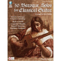 50 Baroques Solos for Classical Guitar