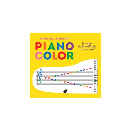 Le piano arc en ciel 2 - Piano Color - Méthode