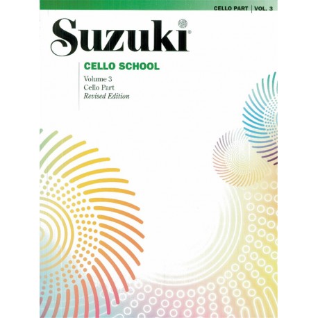 SUZUKI Cello School 3 - violoncelle