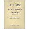 Méthode Complète de Saxophone Vol. 1 - Klosé