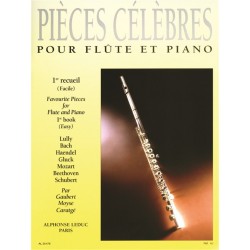 Pièces Célèbre pour Flûte et Piano Vol. 1