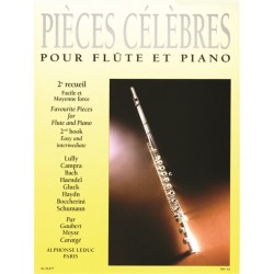 Pièces Célèbre pour Flûte et Piano Vol. 2