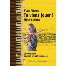 Tu viens jouer - Flûte et Piano