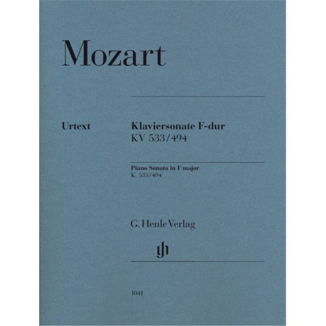 Piano Sonata in F major K. 533/494 - Mozart