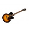 EPIPHONE J-200 Coupe EC Studio Parlor Sunburst - Guitare Electro-acoustique