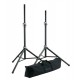 Pieds d'enceintes K&M + housse (speaker stand) la paire