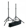 Pieds d'enceintes K&M + housse (speaker stand) la paire