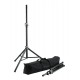 Pieds d'enceintes K&M + housse (speaker stand) la paire