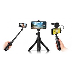 iKlip Grip Pro - Perche Selfy avec télécommande Bluetooth