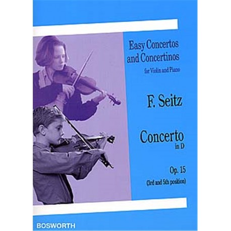 Concerto en Ré Op. 15 - Friedrich Seitz - Violon/Piano
