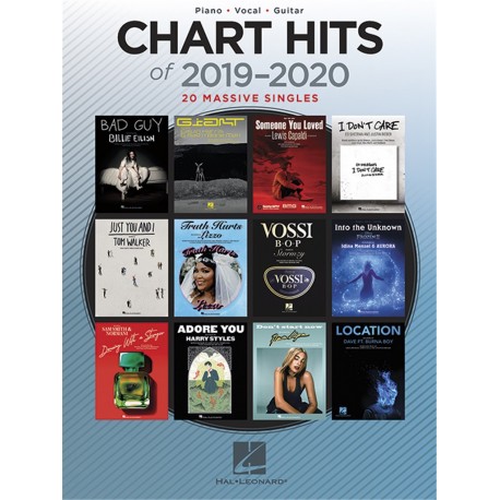 Chart Hits of 2019-2020 vol.1 - piano - vocal - guitare