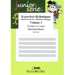 Exercices Rythmiques Volume 1 - Cornet / Trompette - Moren B.