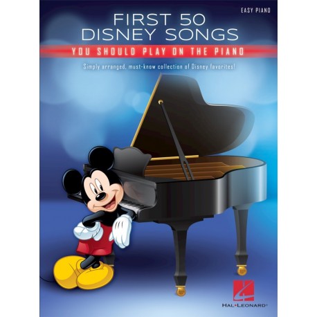 First 50 disney song - Piano facile