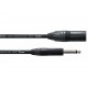 Câble XLR male -  Jack mono 2.5m