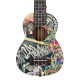 CASCHA Ukulele Soprano Art Series Urban