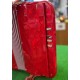 Accordéon Fratelli Crosio 3 voix, 96 basses - Rouge/or - Occasion