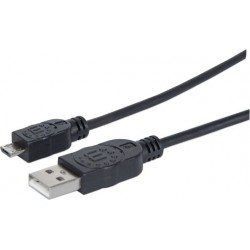 Câble USB2.0 AM-Mini - 1.8m