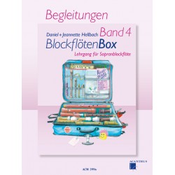 BlockflötenBox Band 4 - Accompagnements Piano - Daniel Hellbach