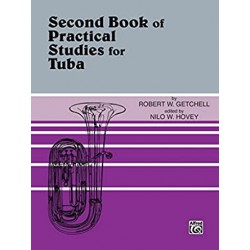 Second Book of Practical Studies for Tuba - Getchell