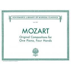 Mozart Sonates - Original Compositions -  Piano 4 mains