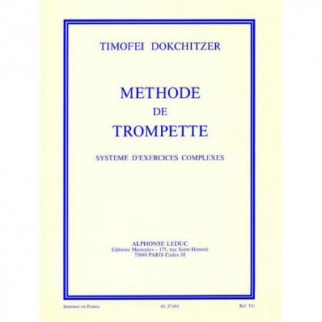Méthode de Trompette - Système d'exercices complexes - Dokchidzer