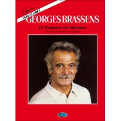 Georges Brassens 16 chansons en  Tablatures