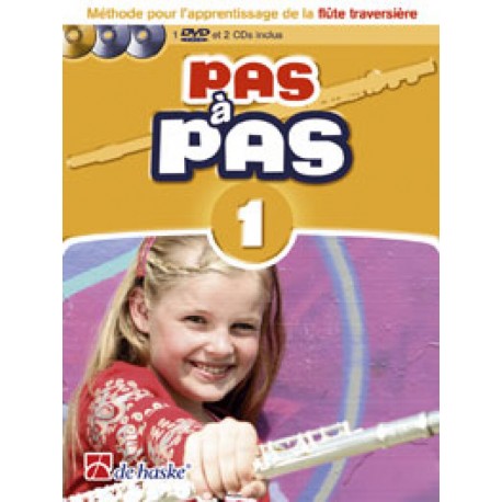 Pas à Pas Vol 1 - Flûte trav. - Méthode