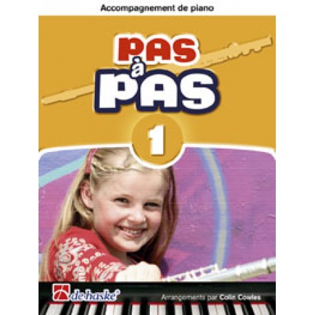 Pas à Pas Vol 1 - Flûte trav. - accompagnement piano