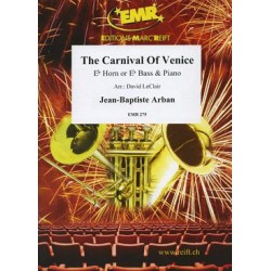 The Carnival Of Venice Eb Horn or Eb Bass et Piano