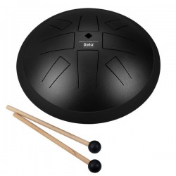 Melody Tongue Drum 10“ A Hirajōshi Black - Ø25cm