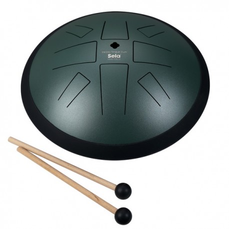 Melody Tongue Drum 10“ C Golden Gate Dark Green - Ø25cm