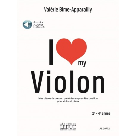 I Love My Violon - 2è-4è année - 1ère position