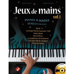 Jeux de mains - Vol. 1 - J. Cambier - Piano 4 mains
