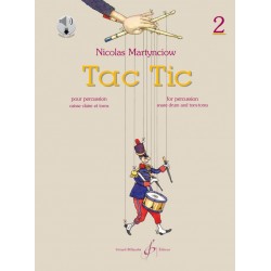 Tac Tic Vol. 2 - Méthode caisse claire et toms