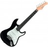 Eko Stratocaster Junior 3/4 Black GEE S100 - Guitare Electrique