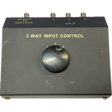Selecteur d'entrée - 3×IN RCA Stéréo